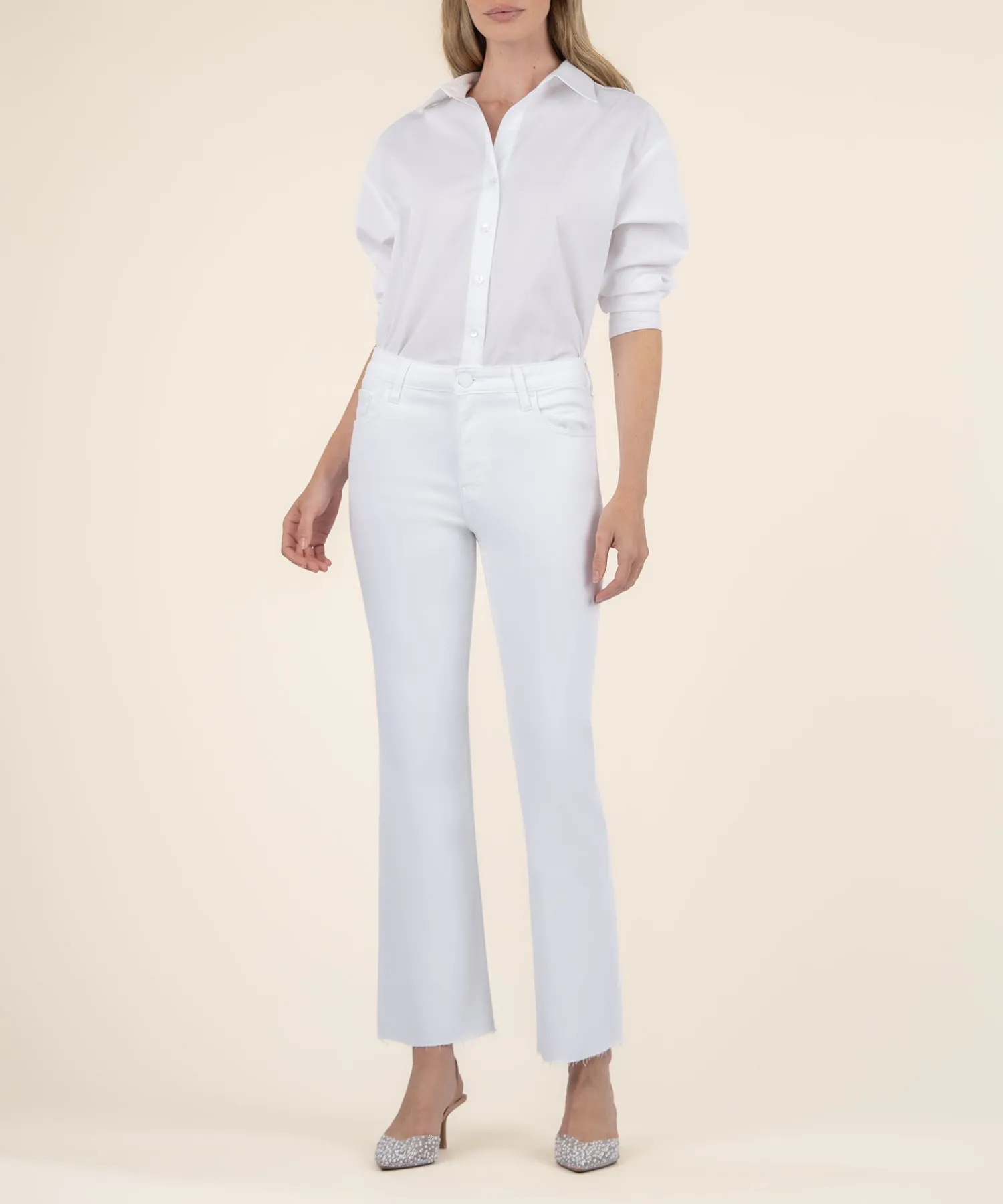 Kelsey High Rise Ankle Flare