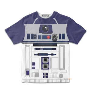 Kids R2D2 T-Shirt - star wars - Disney Birthday Costume - R2D2 Shirt - Star wars costume - Star Wars Resistance QT308881