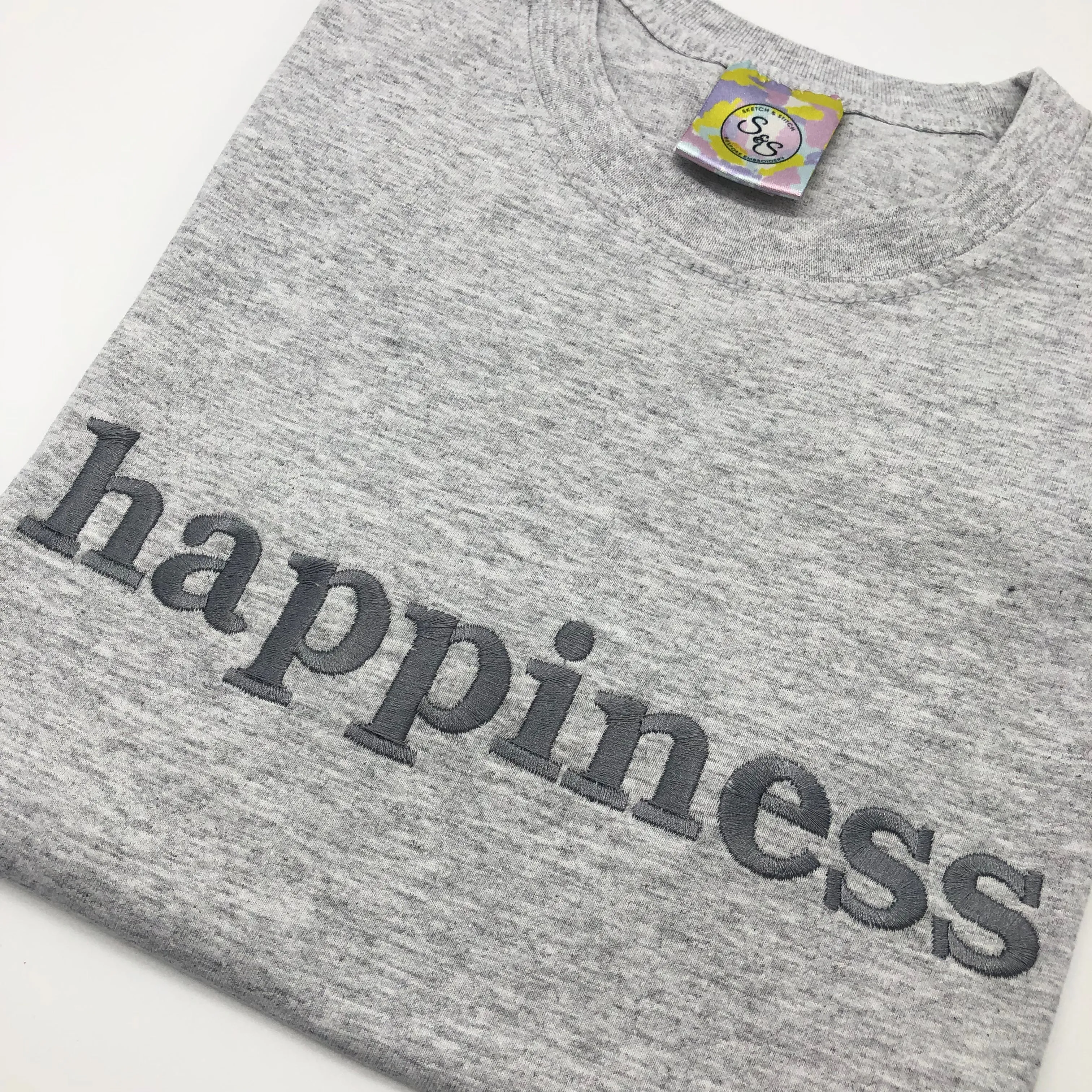Kids t-shirt personalised text