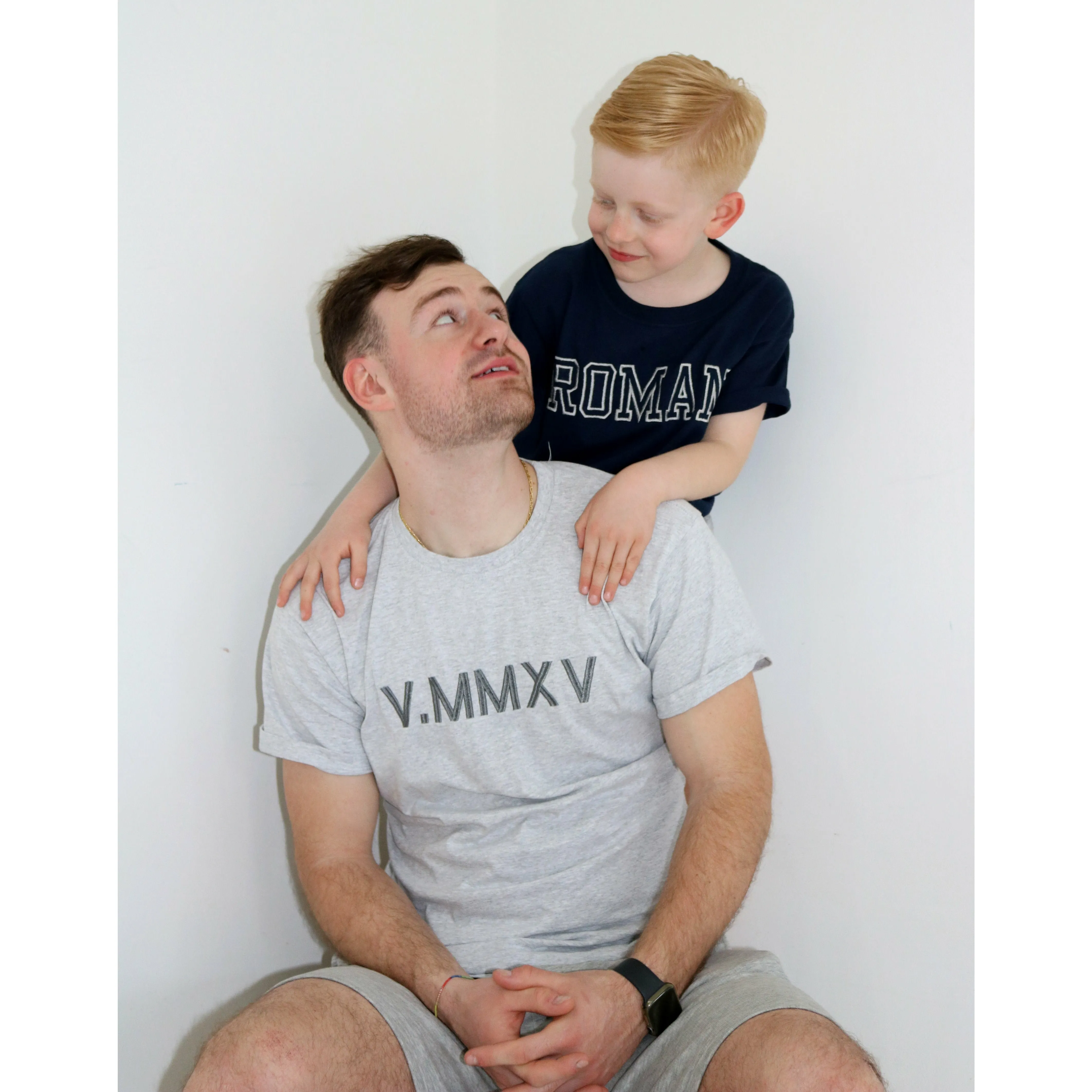 Kids t-shirt personalised text