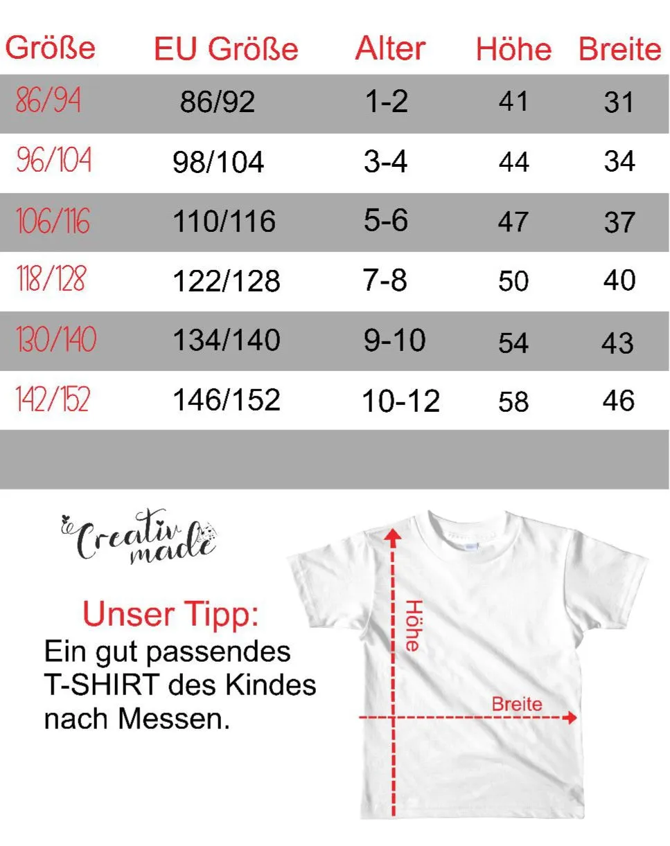 Kinder T-Shirt Geburtstag Waldtiere Zahlenshirt personalisiert