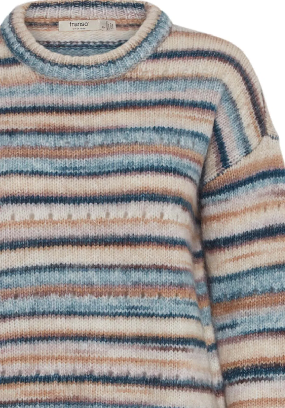 Knit Long Sleeve Pullover - Citadel Mix