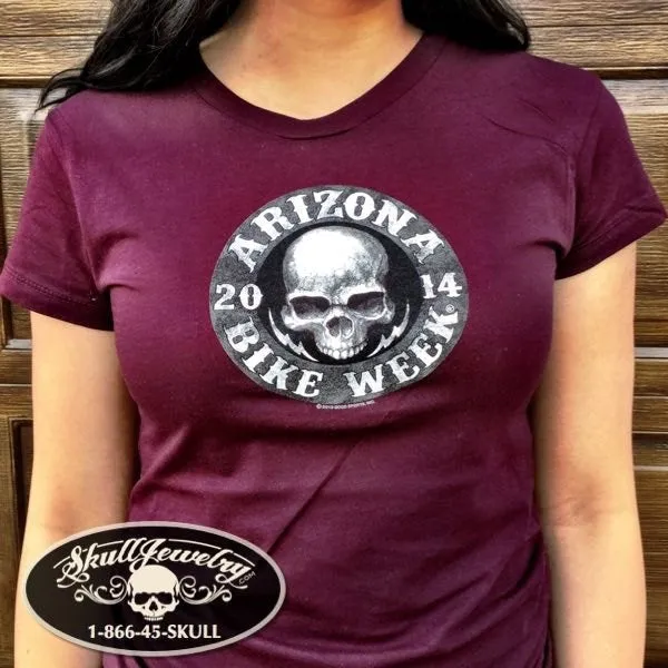 Ladies Arizona Bike Week T-Shirt (4 colors to choose from)