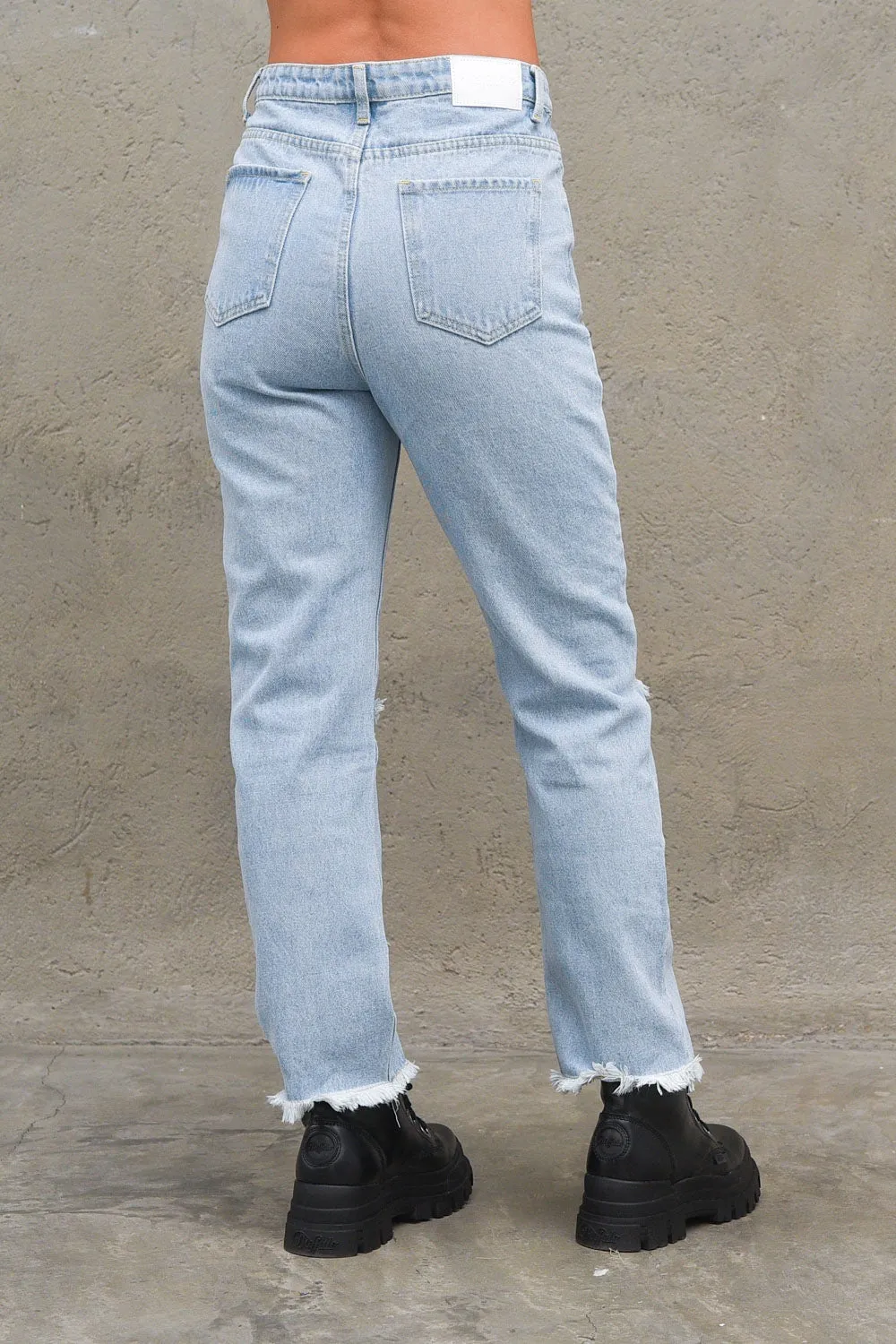 Ladies Jeans - Light Stonewash