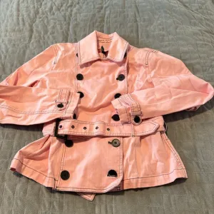 Lauren Jeans Ralph Lauren Light Pink Jacket with Belt, Denim, Size L