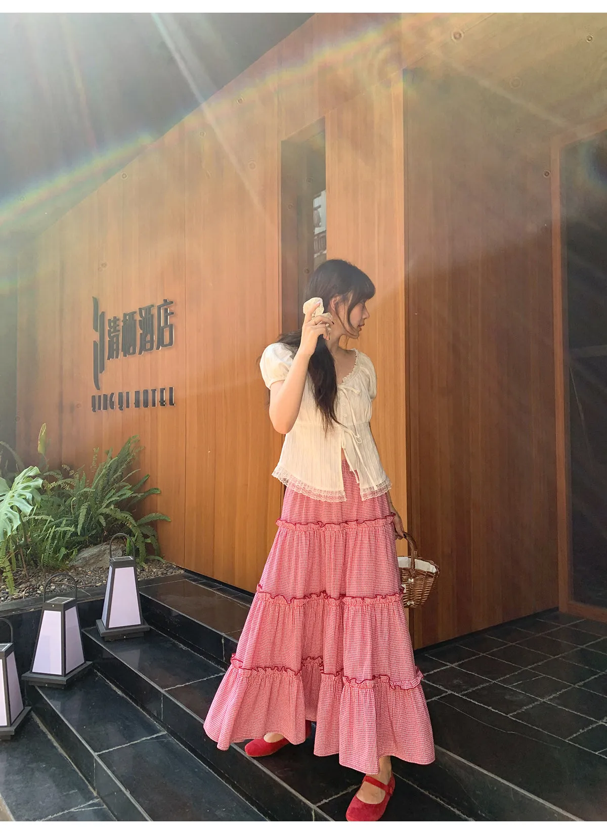 Layered cake skirt