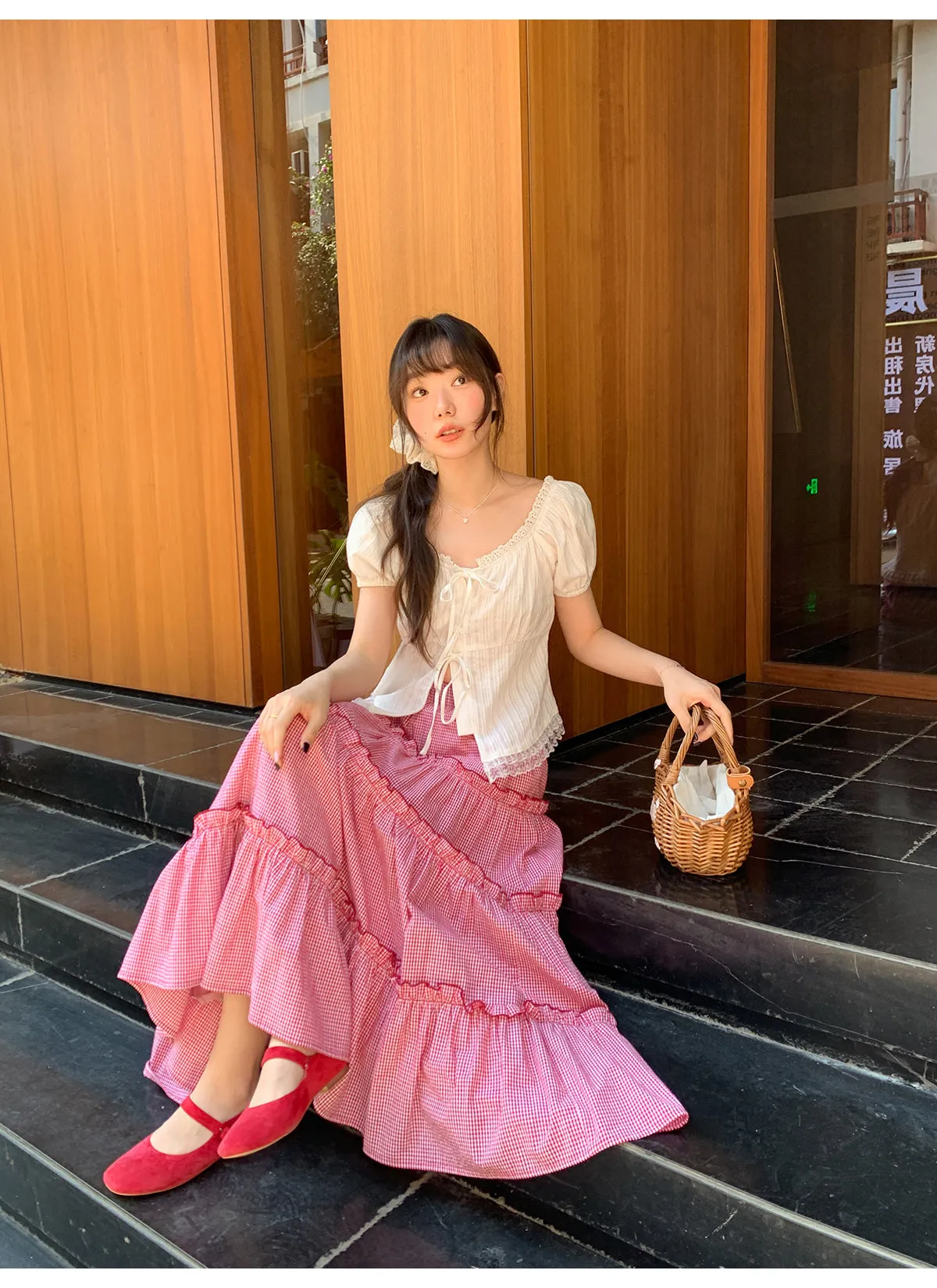 Layered cake skirt