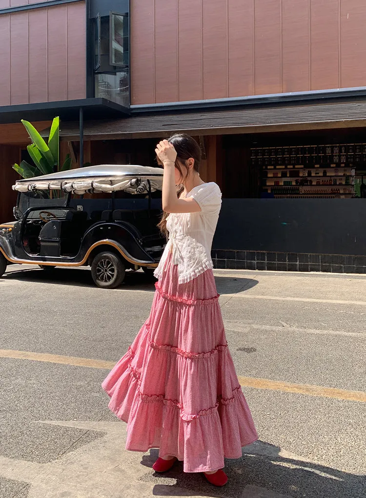 Layered cake skirt