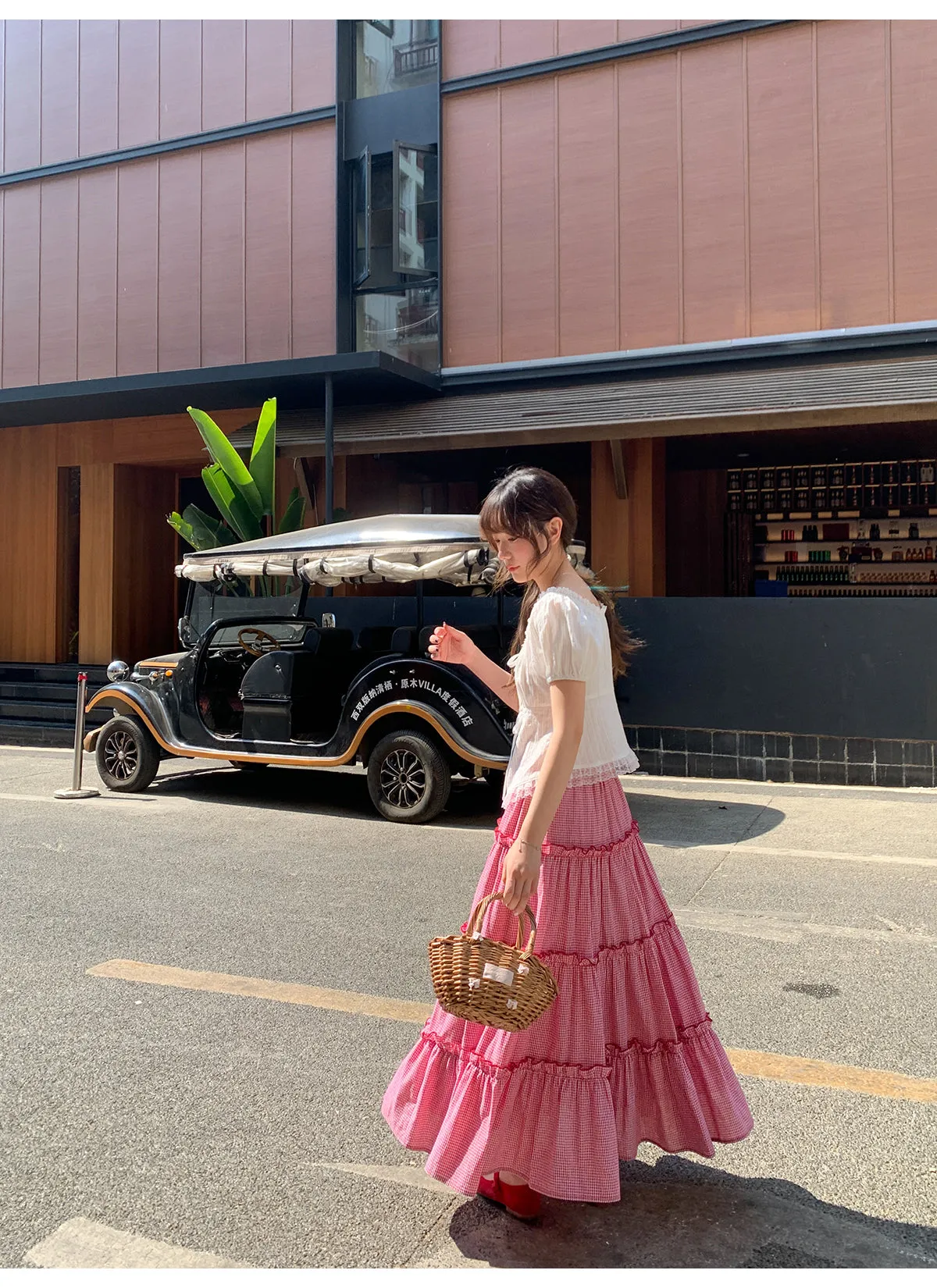 Layered cake skirt