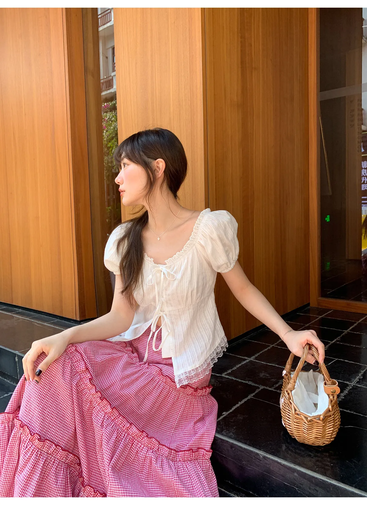 Layered cake skirt