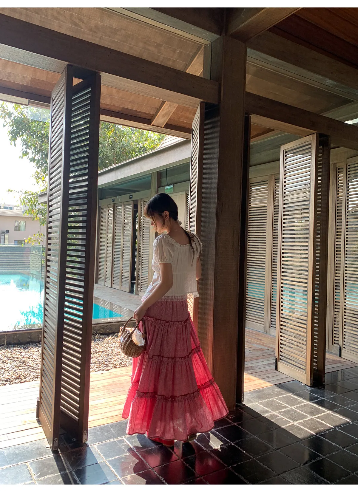Layered cake skirt
