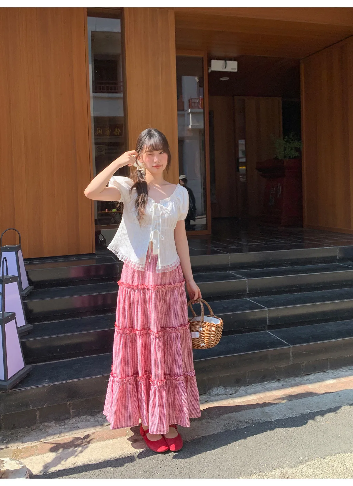 Layered cake skirt