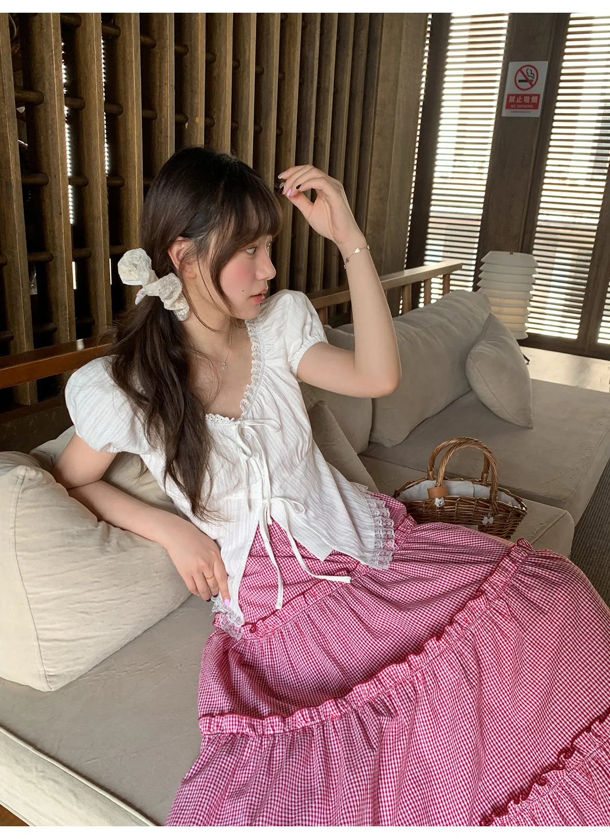 Layered cake skirt