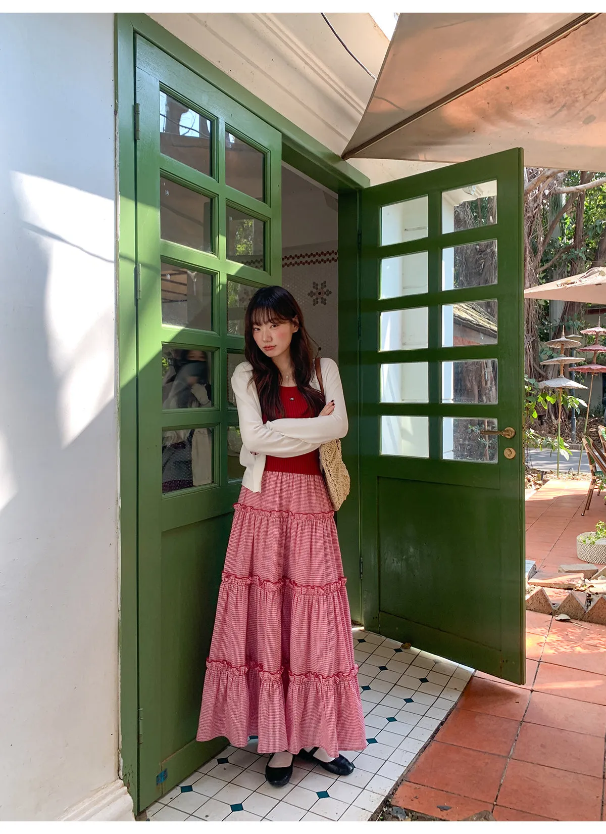Layered cake skirt