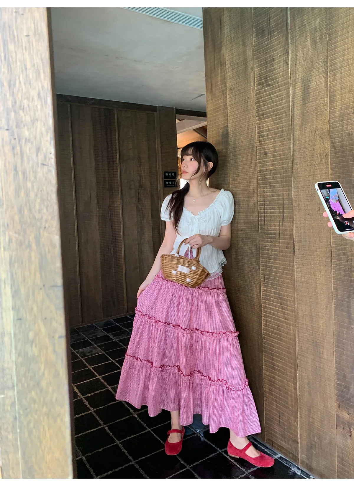 Layered cake skirt