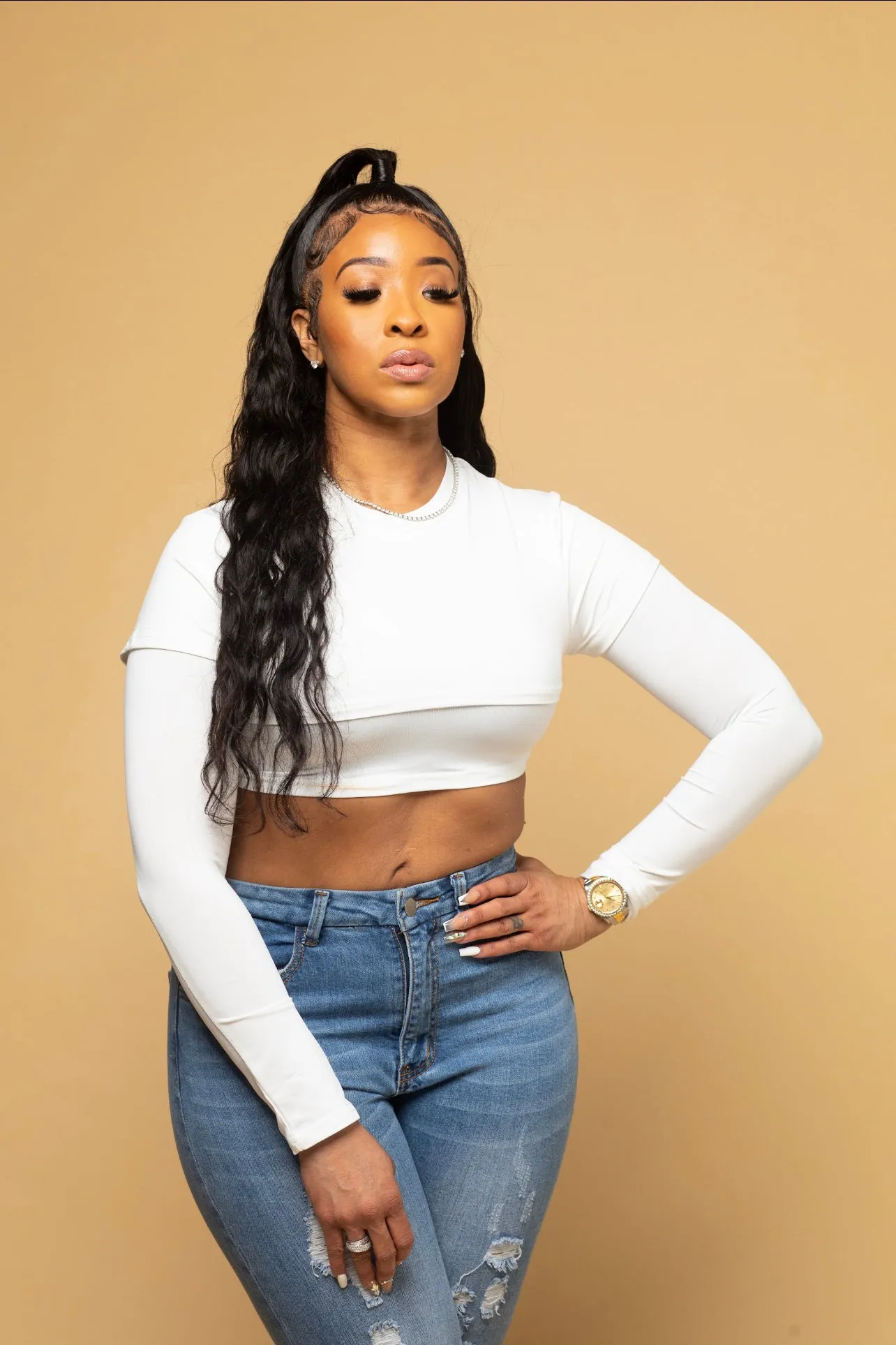 Layered Crop Top