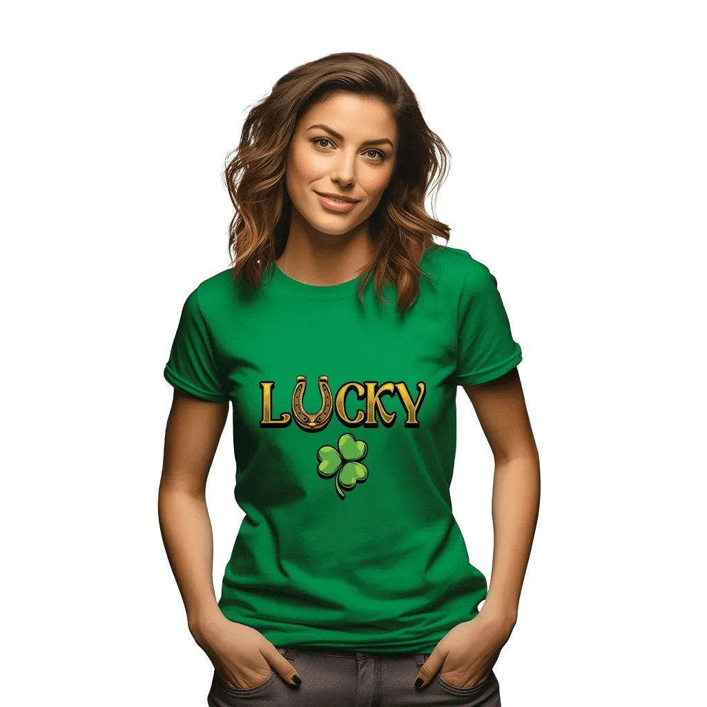 L℧cky & L℧cky F℧ucker St Patrick's Day Drinking Tees Limited Edition