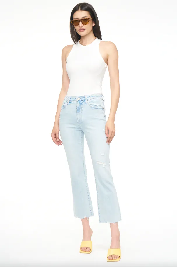 Lennon Crop Boot Jeans - Hilo Vintage