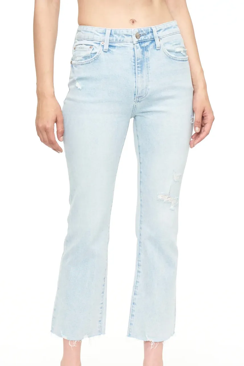 Lennon Crop Boot Jeans - Hilo Vintage