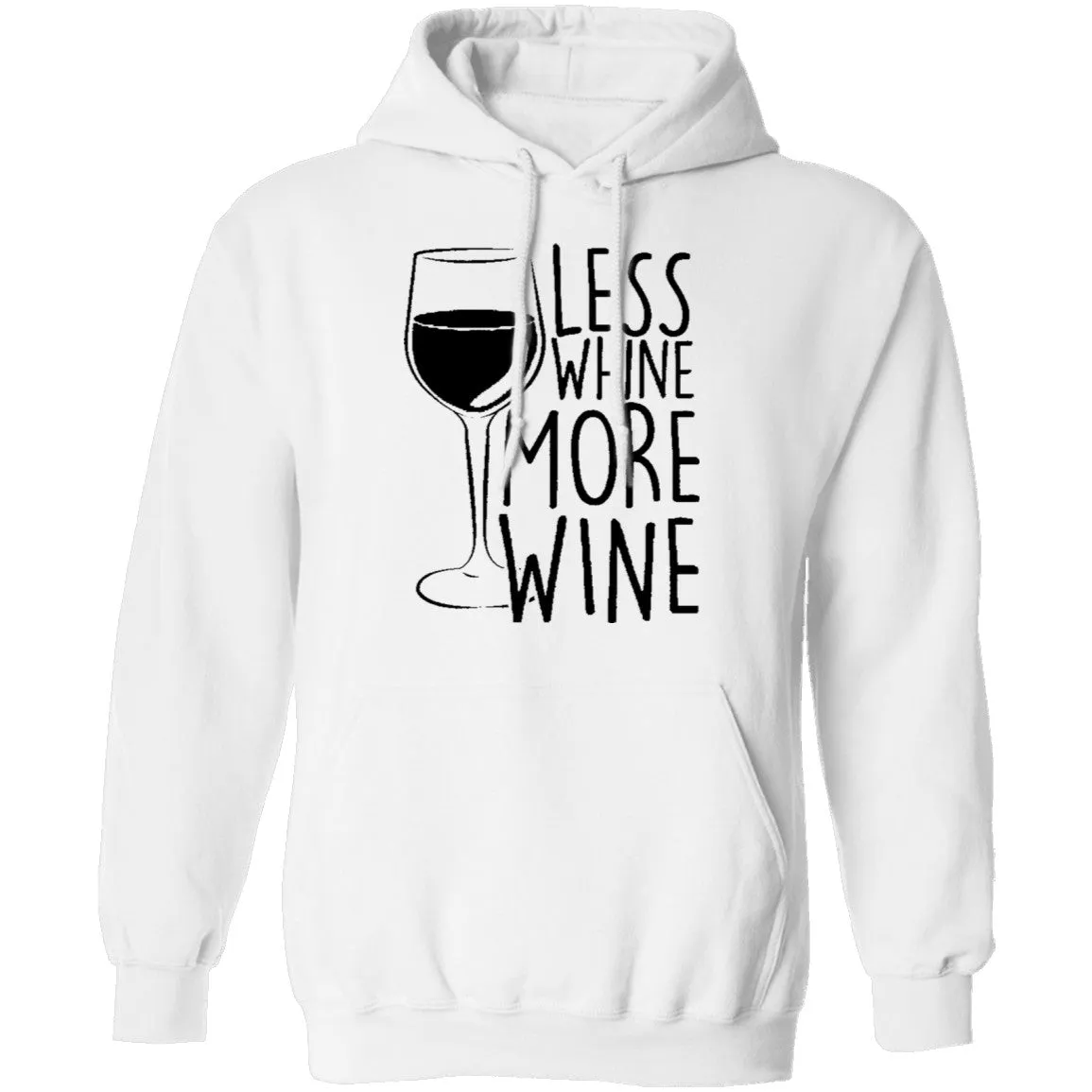 Less Whine More Wine T-Shirt