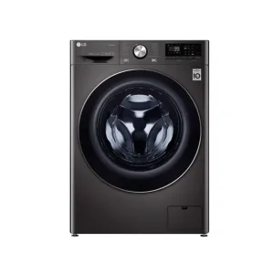 LG 12Kg Black Stainless Steel Front Loader Washing Machine F4V9BWP2E
