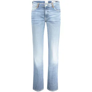 Light Blue Cotton Jeans & Pant