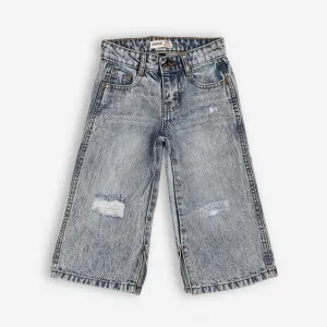Light-Grey Girls' Jeans