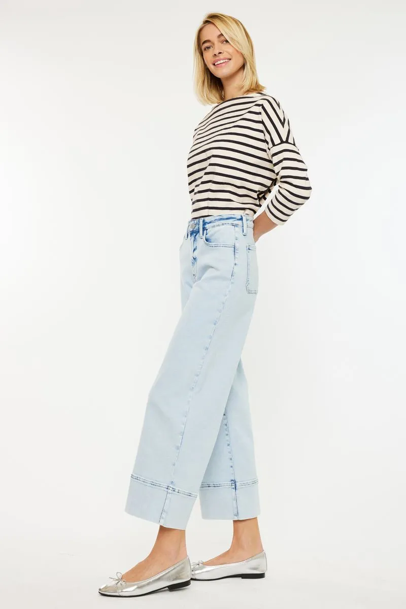 Light Me Up Light Wide Leg KanCan Jeans