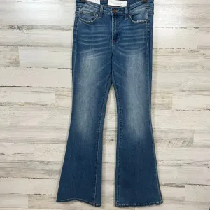 Light wash flare jean