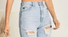 Light Wash Hi-Rise 90's Baggy Distressed Shorts