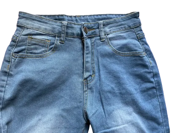 Light Wash Wide Leg Jeans