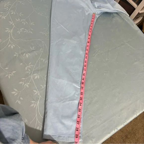Lilly Pulitzer Worth Skinny Jeans Sateen Light Blue Pants Size 8
