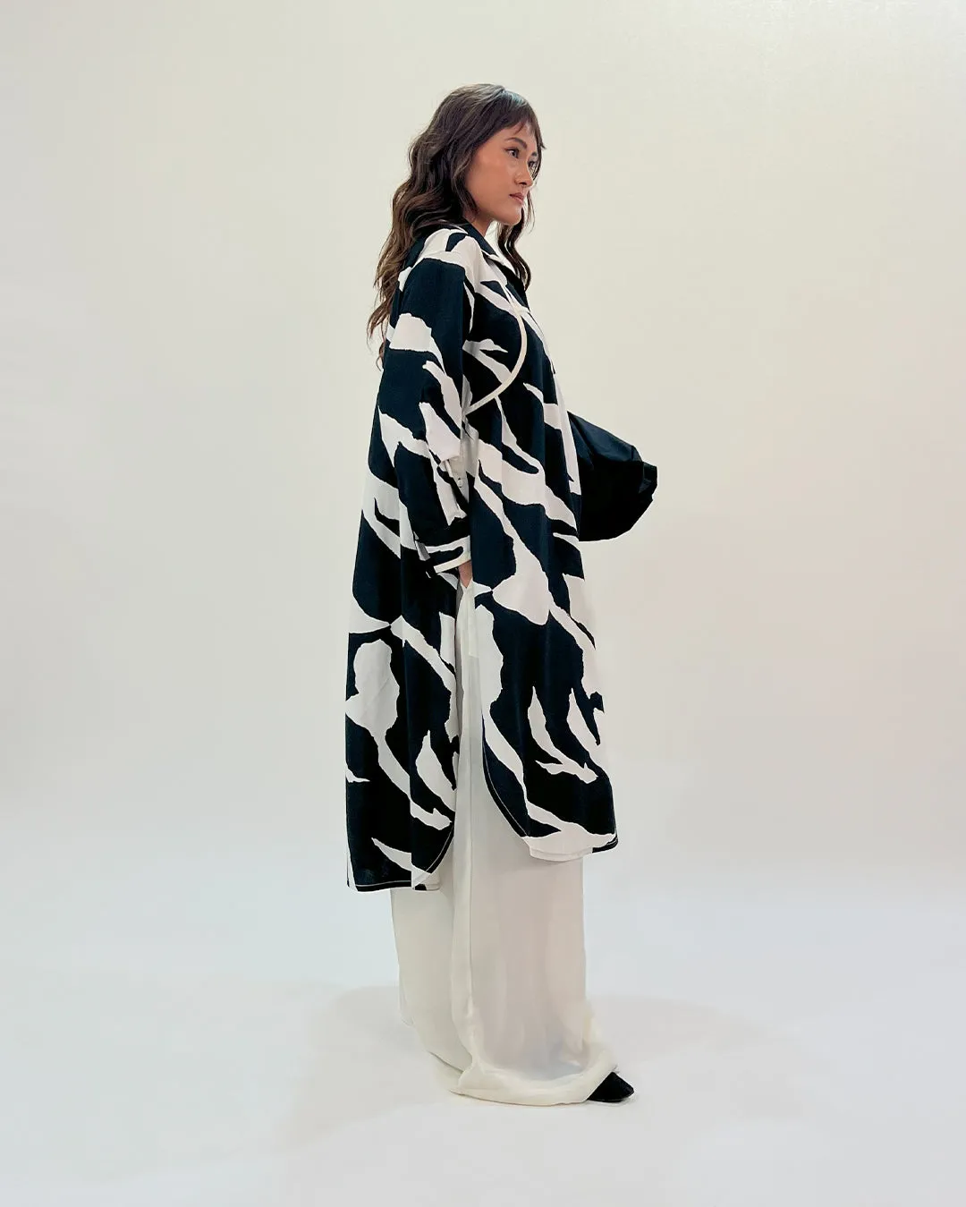 Line Shirt Dress