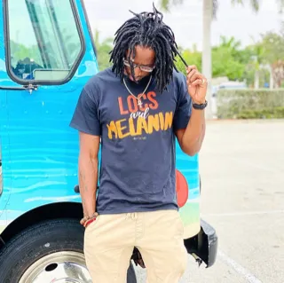 LOCS and MELANIN Unisex T-Shirt