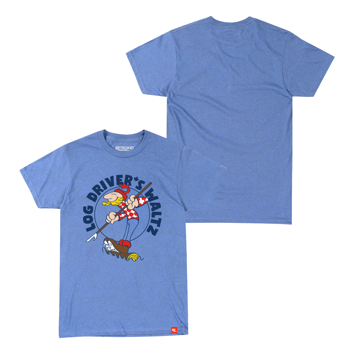 Log Driver's Waltz The Logo T-Shirt - Heather Royal