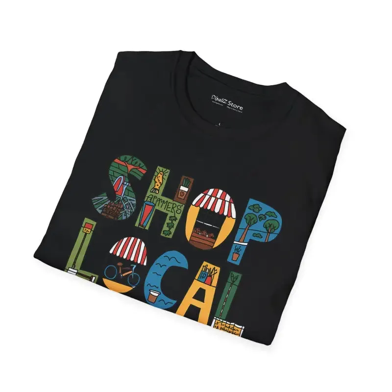 Look Stylish with Rock Local Vibes Unisex Softstyle Tee