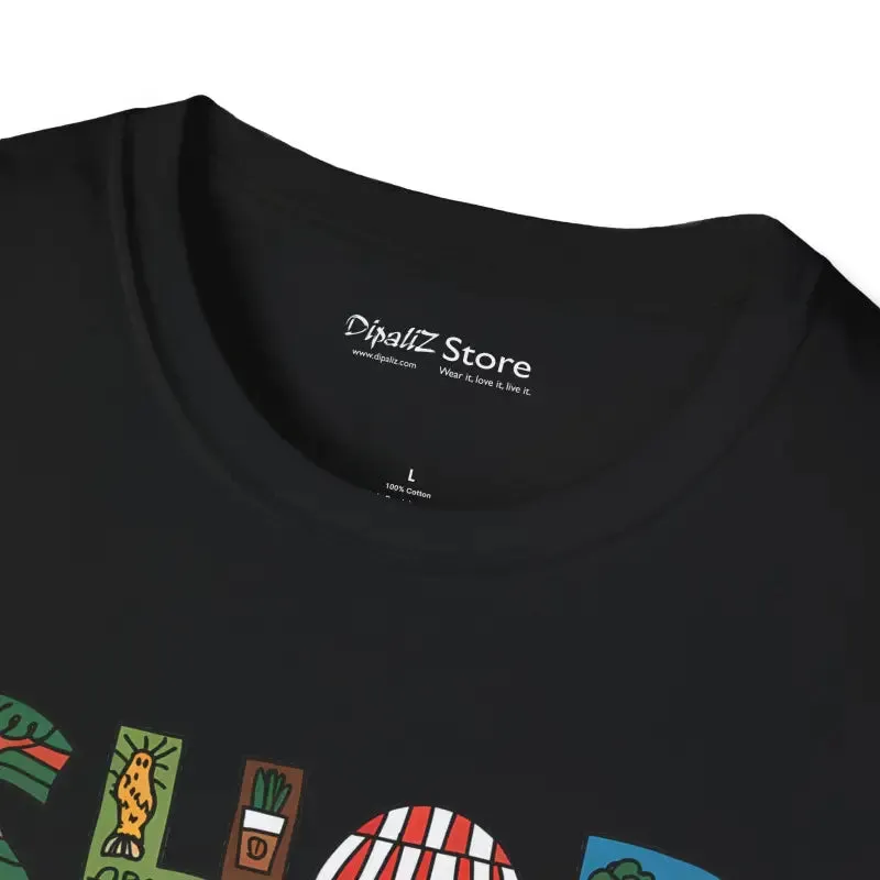 Look Stylish with Rock Local Vibes Unisex Softstyle Tee