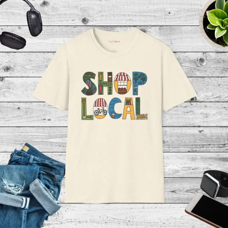 Look Stylish with Rock Local Vibes Unisex Softstyle Tee