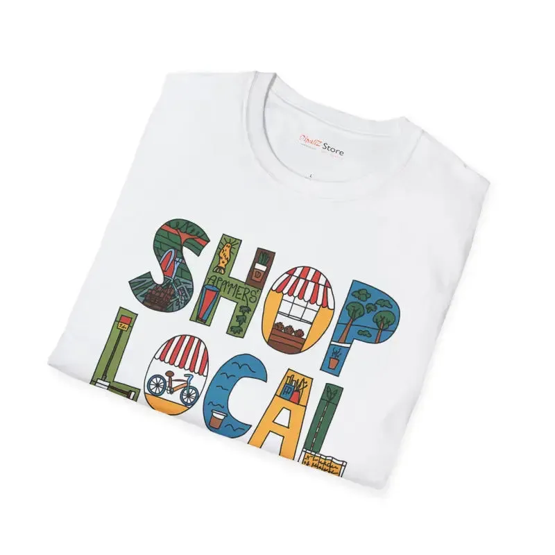 Look Stylish with Rock Local Vibes Unisex Softstyle Tee