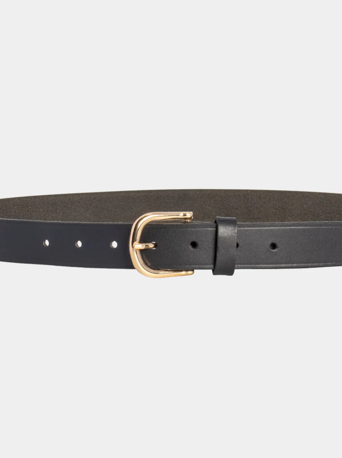 Loop Leather - Adelaide Belt - Black