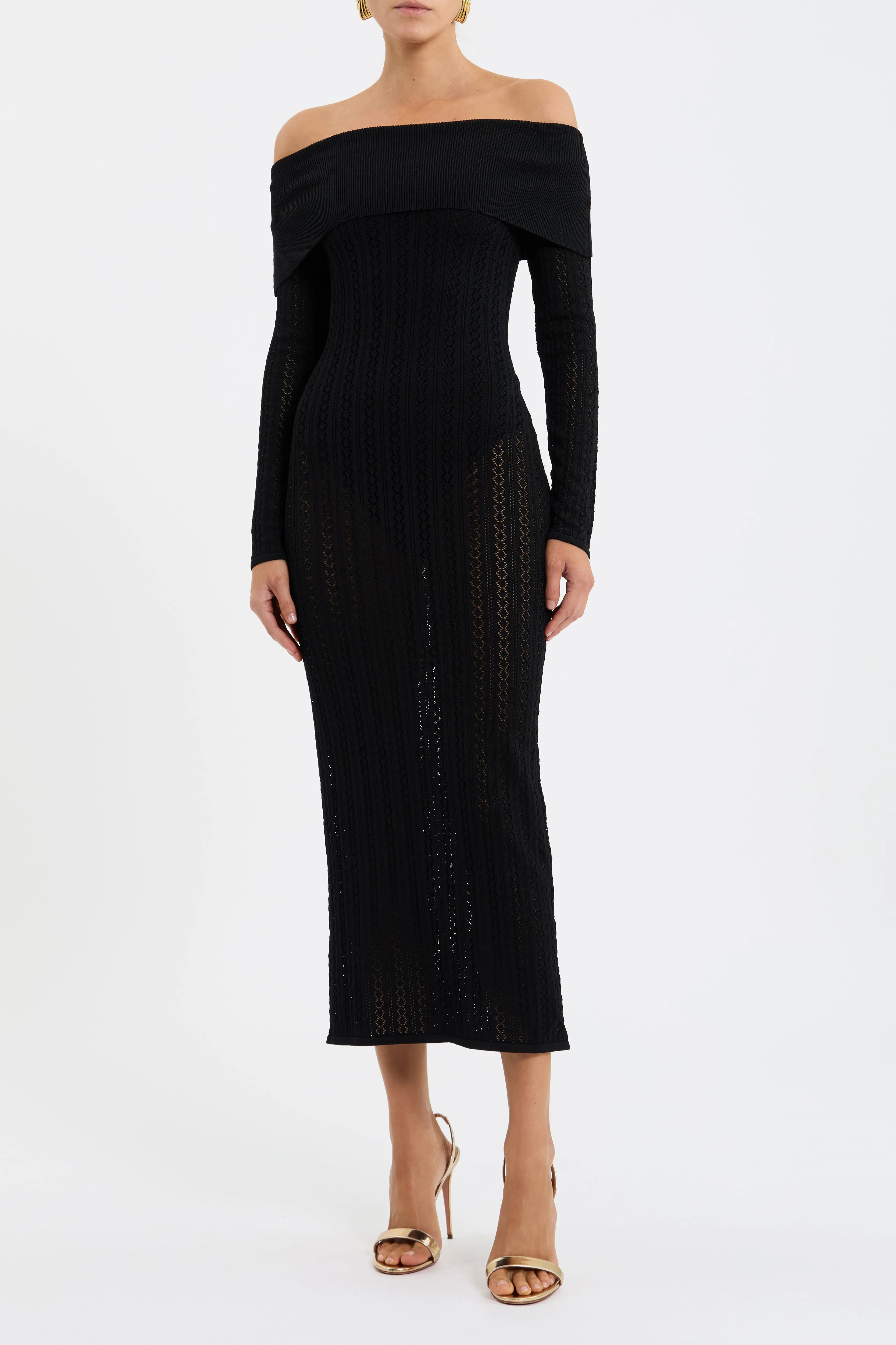 Lorelei Off The Shoulder Midi Dress
