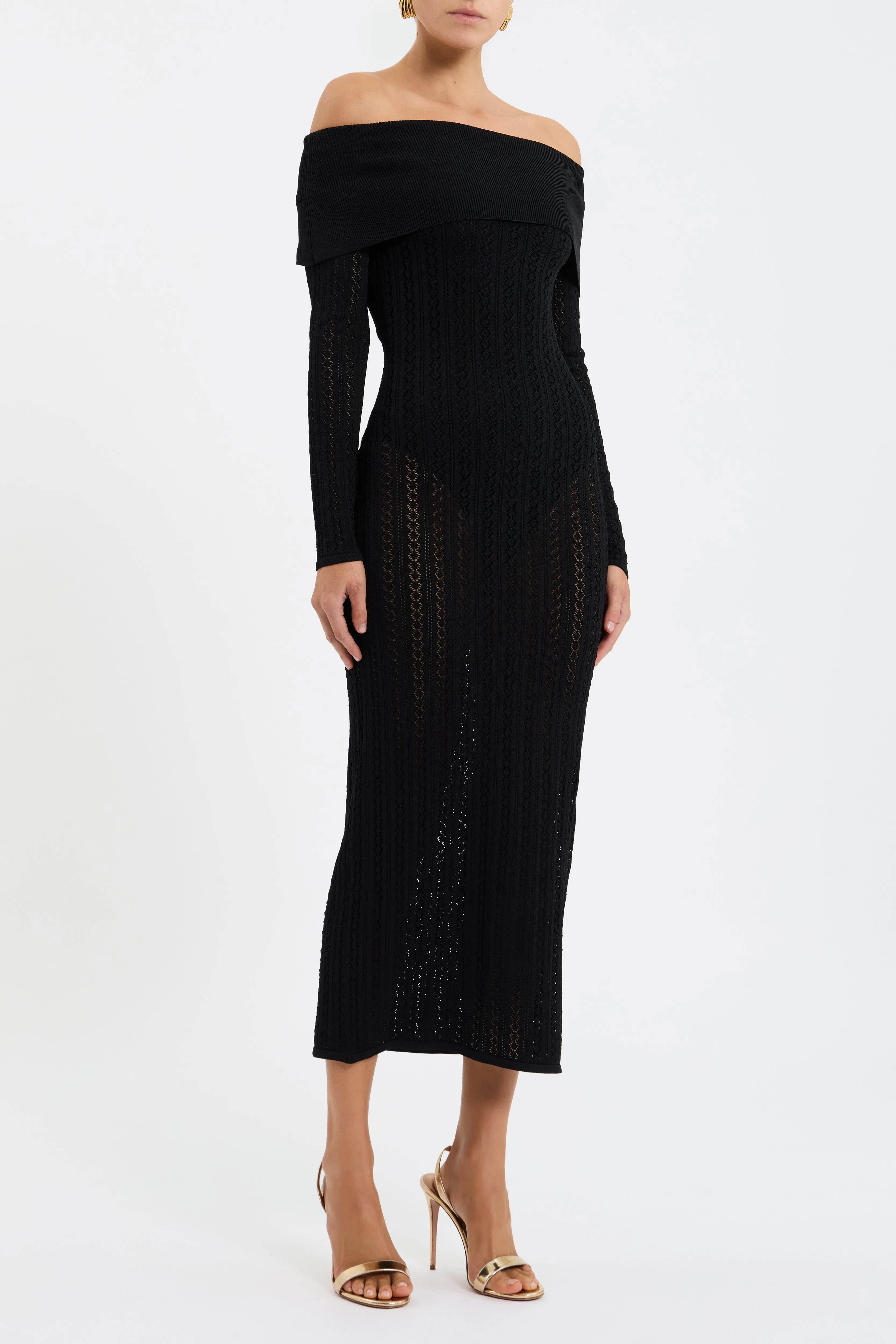Lorelei Off The Shoulder Midi Dress