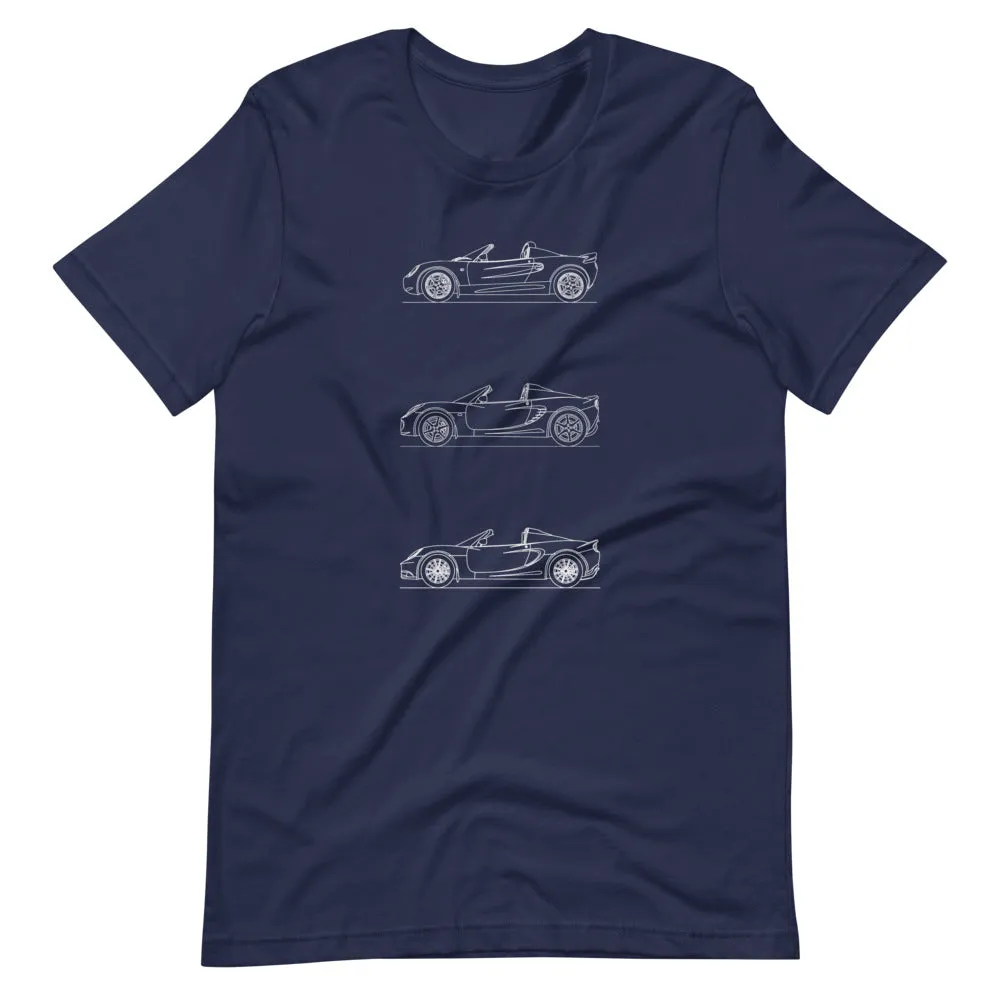 Lotus Elise Outline T-shirt