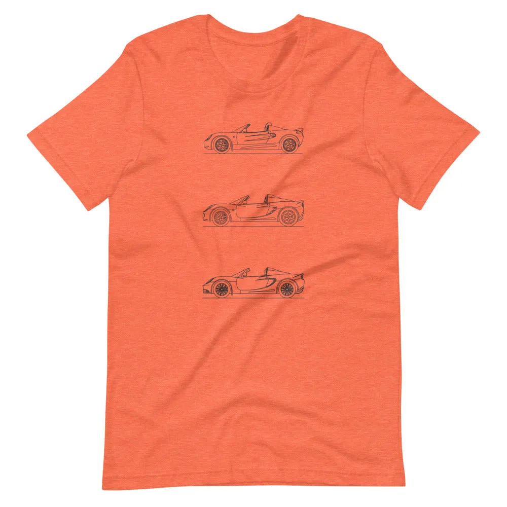 Lotus Elise Outline T-shirt