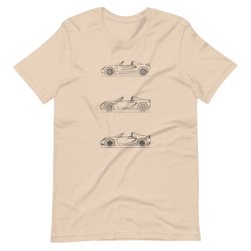 Lotus Elise Outline T-shirt