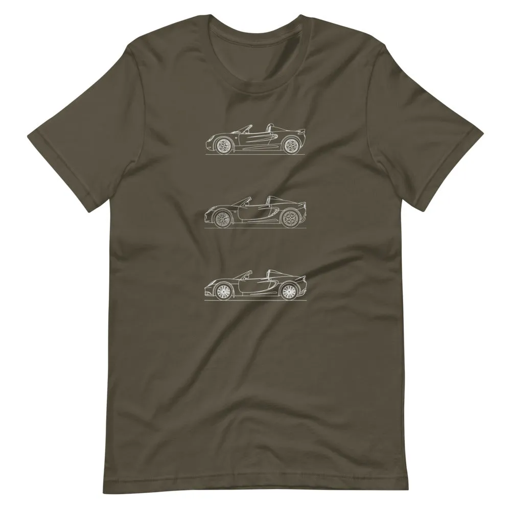 Lotus Elise Outline T-shirt