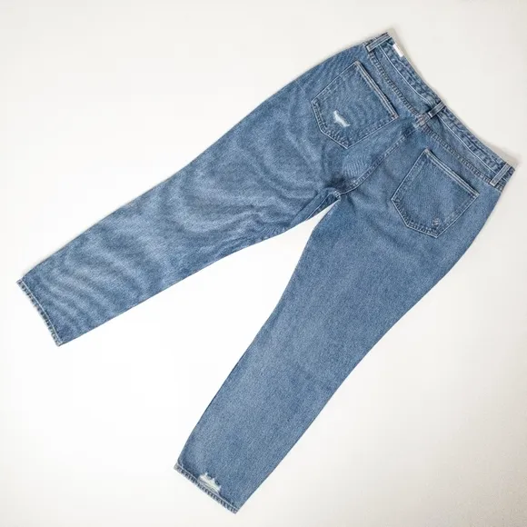Lovers   Friends Diego High Rise Relaxed Fit Jeans in Paloma Blue Size 3…