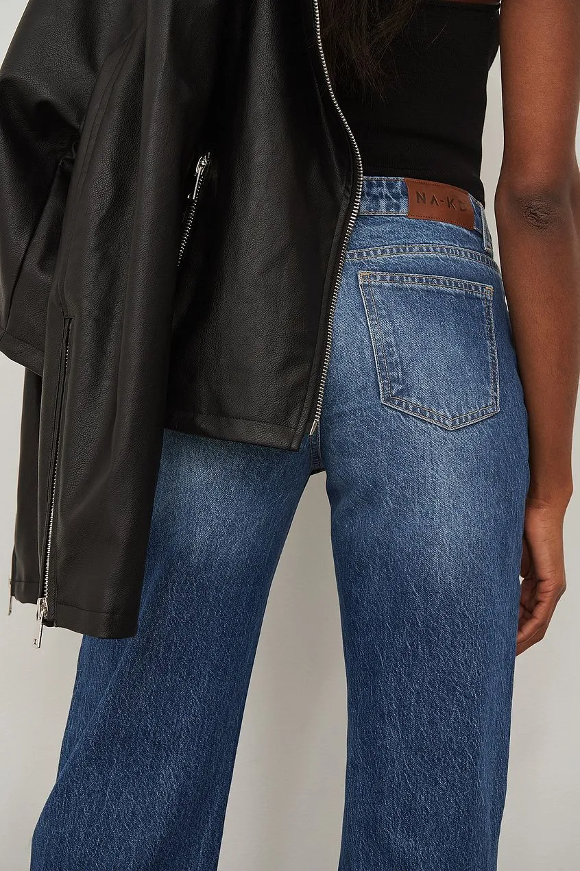 Low Waist Slim Leg Denim For Womens