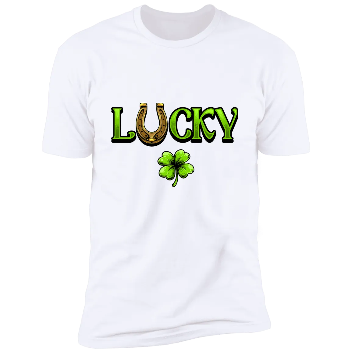 Lucky & Lucky F*ucker St Patricks Day Drinking Shirts
