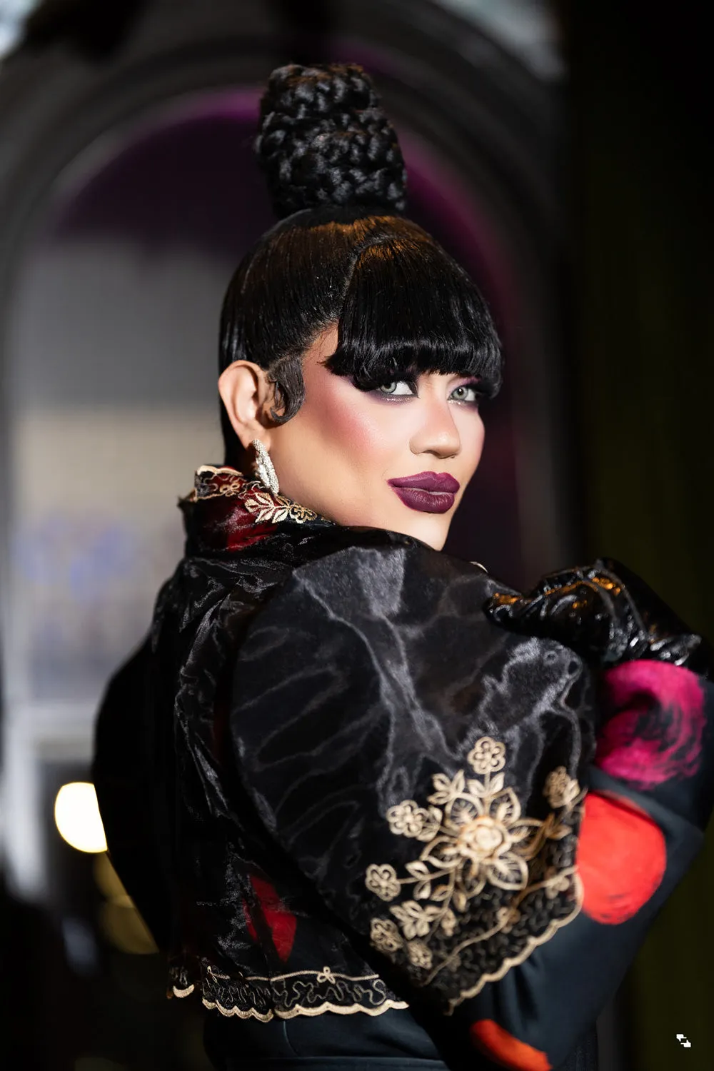 Luisa Mestiza Bolero (Black)